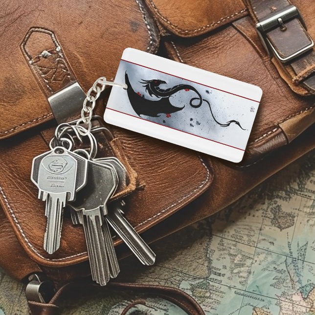 Porte-clefs Tapisserie Dragon (Créateur téléchargé)