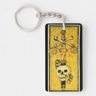 PORTE-CLEFS TAROTS DE RENAISSANCE ANTIQUE, ACE D'ÉPÉE