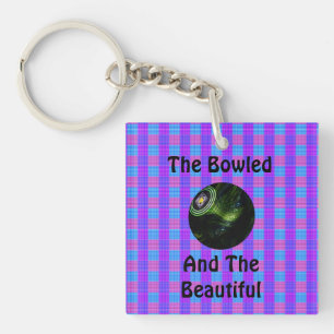 Porte-clefs Tartan Lawn Bowls Belle Conception,