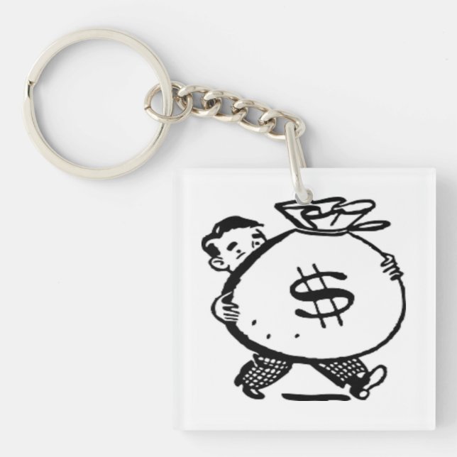 PORTE-CLEFS T'AS DE L'ARGENT ? (Devant)