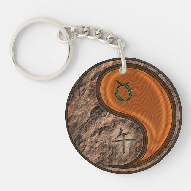 Porte-clefs Taurus & Bois Horse (Devant)
