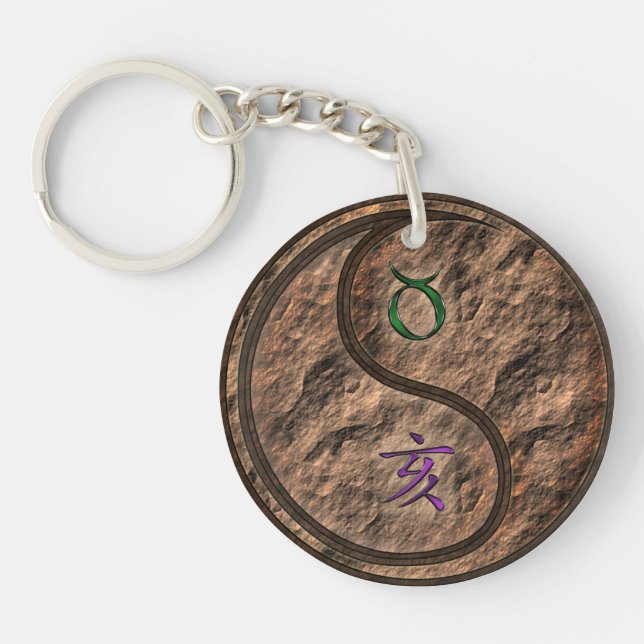 Porte-clefs Taurus & Earth Boar (Devant)