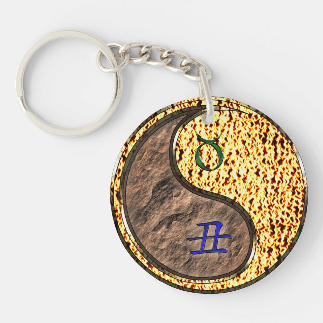 Porte-clefs Taurus et Ox de feu (Devant)