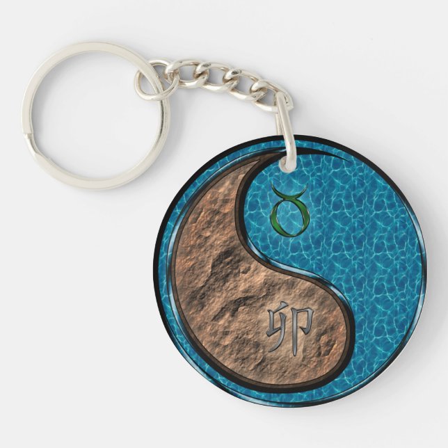 Porte-clefs Taurus et Rabbit d'eau (Devant)