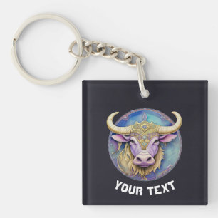 Porte-clefs Taurus personnalisé Zodiac