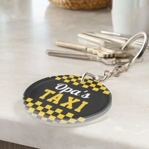 Porte-clefs Taxi d'Opa   Nom de grand-père drôle