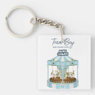 Porte-clefs Team Boy Baby shower 2025 T-Shirt