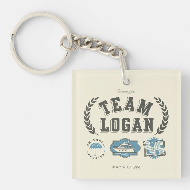 Porte-clefs Team Logan Gilmore Girls Design (Devant)