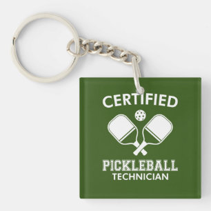 Porte-clefs Technicien certifié en Pickleball