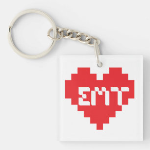 Porte-clefs technicien médical d'urgence medic ems emhealth