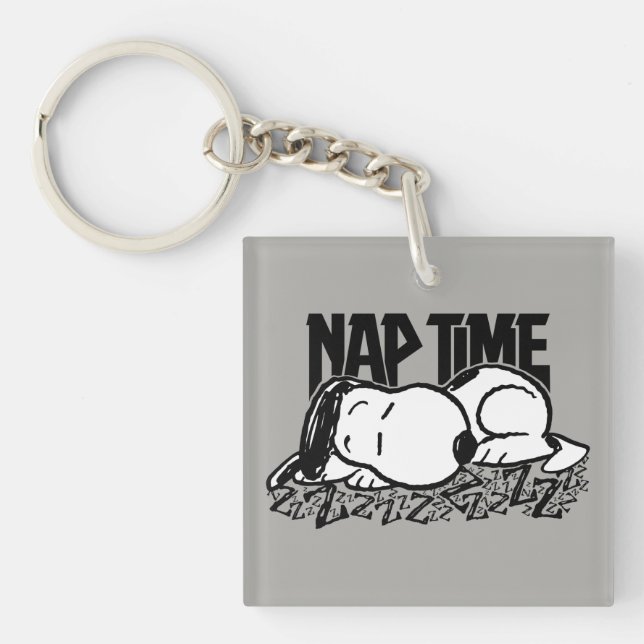 Porte-clefs Tee - shirt | Snoopy Nap Time (Devant)