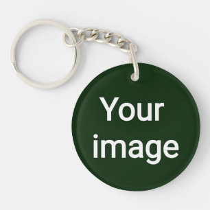 Porte-clefs Téléchargez votre image personnalisée – Graphique 