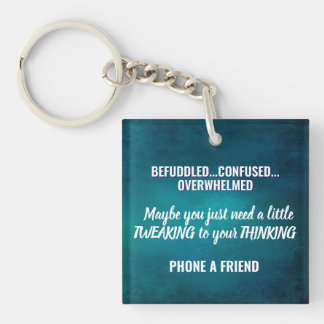 Porte-clefs téléphoner à un ami ajuster aimant 25