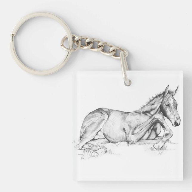 Porte-clefs Temps calme (Devant)