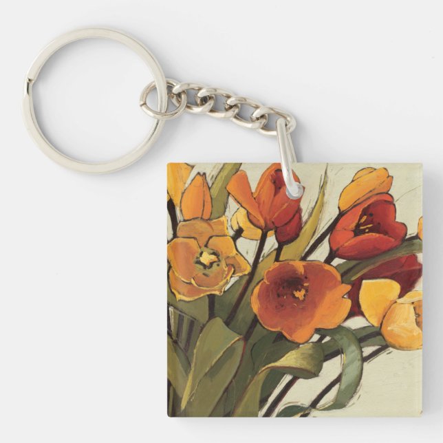 Porte-clefs Temps de tulipe (Devant)