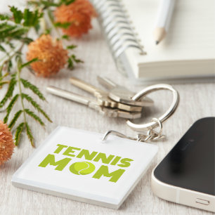 Porte-clefs Tennis Maman