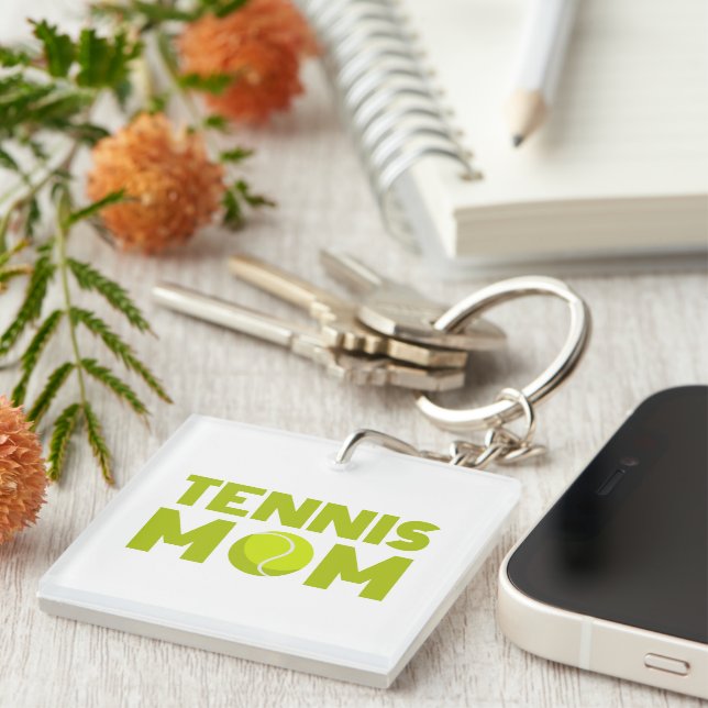 Porte-clefs Tennis Maman (Devant Droit)