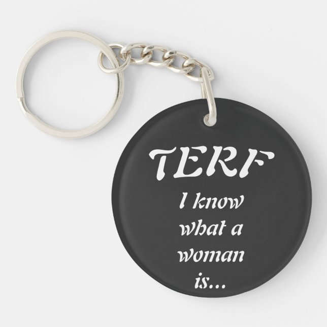 Porte-clefs TERF - Femme (Devant)