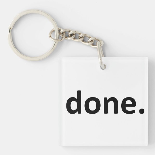 Porte-clefs Terminé (Devant)