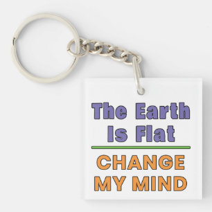 Porte-clefs Terre plate
