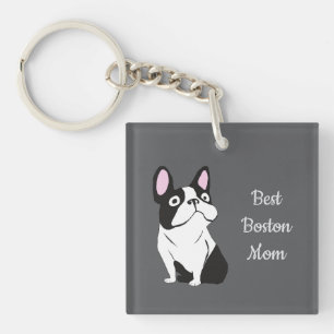 Porte-clefs terrier de Boston