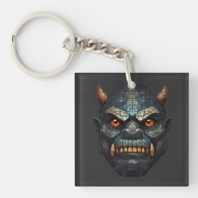 Porte-clefs Tête d'orc (Devant)