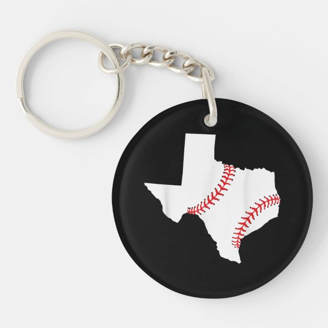 Porte-clefs Texas Baseball État drôle Texas Baseball  (Devant)