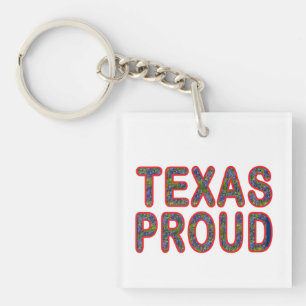 Porte-clefs Texas Fier Bluebonnet
