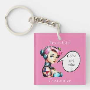 Porte-clefs Texas Girl Thunder_Cove