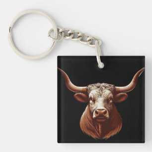 Porte-clefs Texas Longhorn