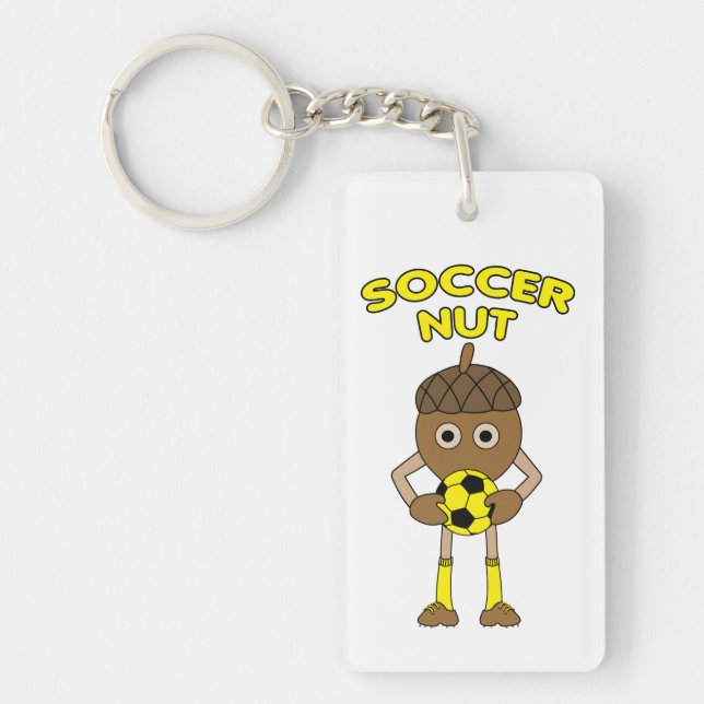 Porte-clefs Texte de coupe de soccer (Devant)