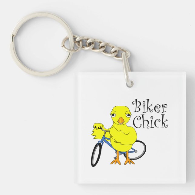 Porte-clefs Texte de sélection de vélos (Devant)