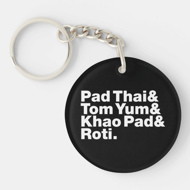 Porte-clefs Thai Street Food (Devant)