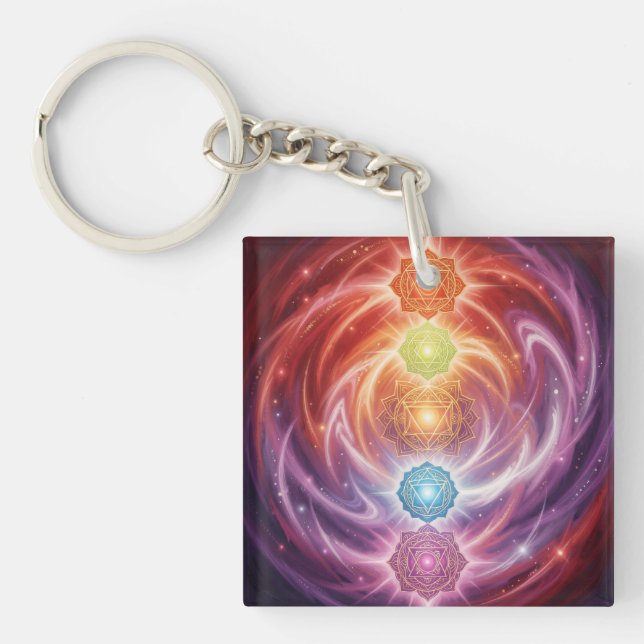 Porte-clefs The 7 Chakras´10 (Devant)