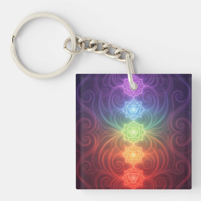 Porte-clefs The 7 Chakras´9 (Devant)