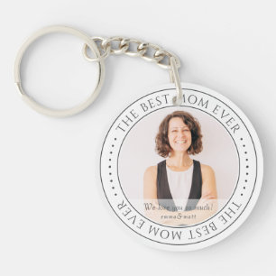 Porte-clefs The Best Mama Ever Modern Classic
