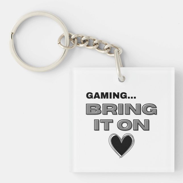 Porte-clefs The Gamer  (Devant)