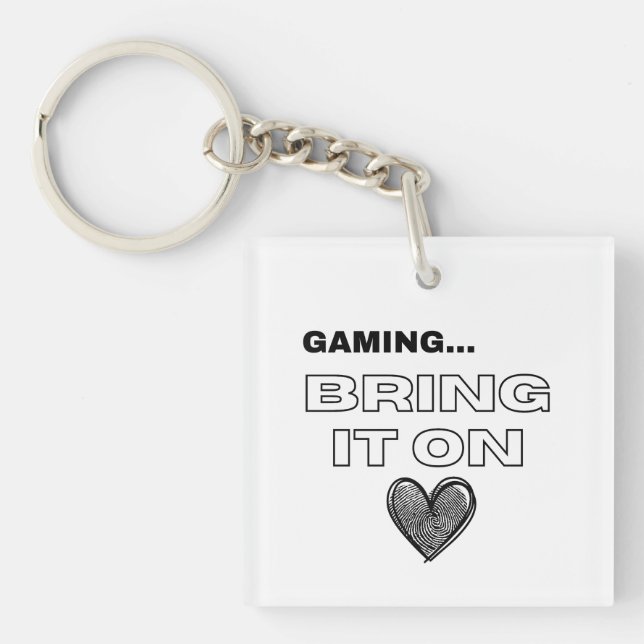 Porte-clefs The Gamer  (Devant)