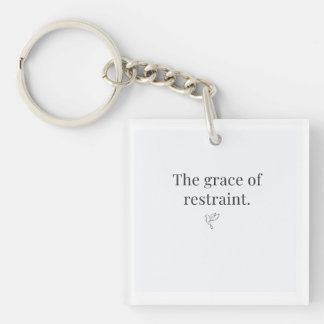 Porte-clefs The Grace of Restraint Keychain 