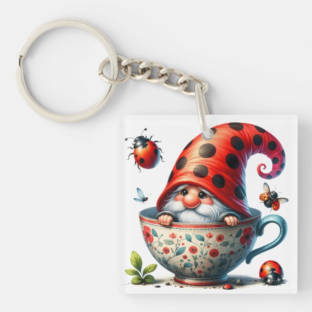 Porte-clefs Thé Ladybug (Devant)