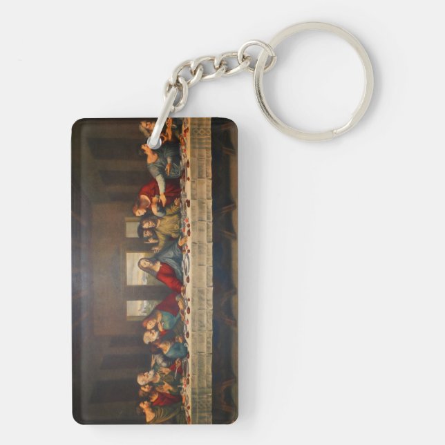 Porte-clefs The Last Supper by Leonardo da Vinci (Dos)