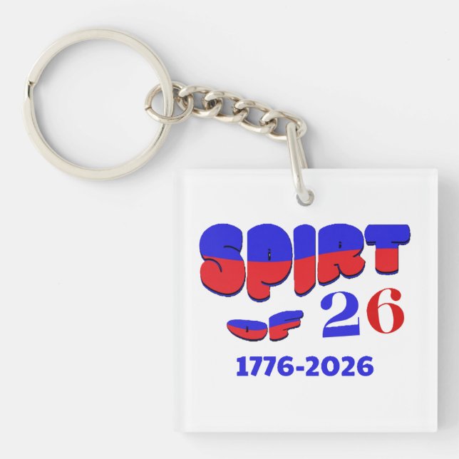 PORTE-CLEFS  THE SPIRIT OF 26  (Devant)