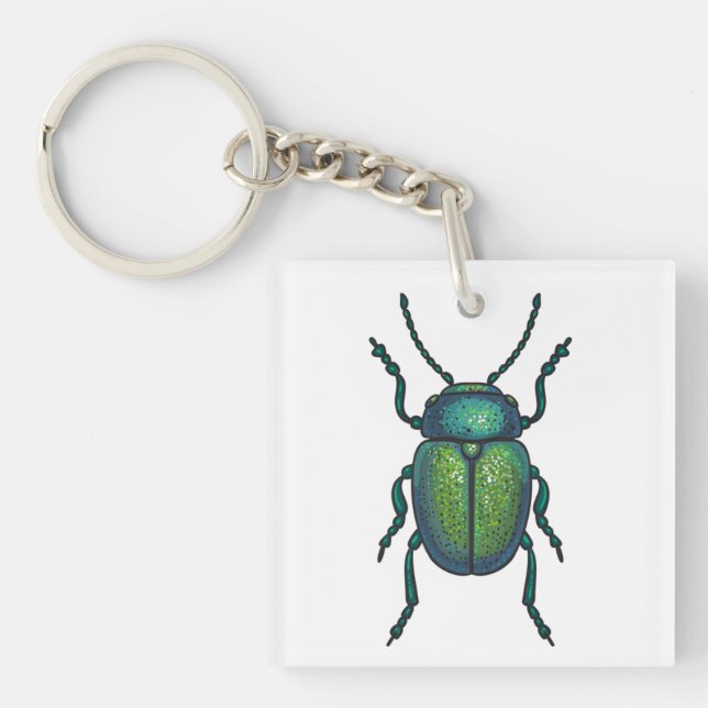 Porte-clefs The tansy beetle (Devant)