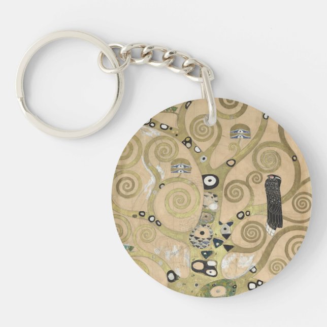 Porte-clefs The Tree of Life, Gustav Klimt OIl Painting  (Devant)