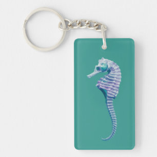 Porte-clefs Thème de la plage de Vie marine de Seahorse tendan