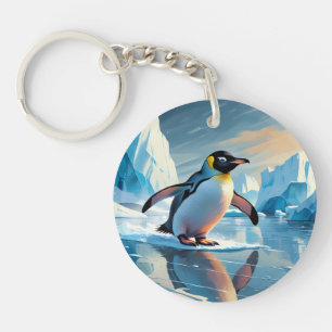 Porte-clefs Thème Penguin