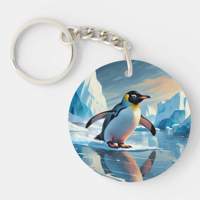 Porte-clefs Thème Penguin (Devant)