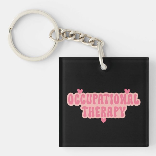 Porte-clefs Thérapie professionnelle OT (Devant)