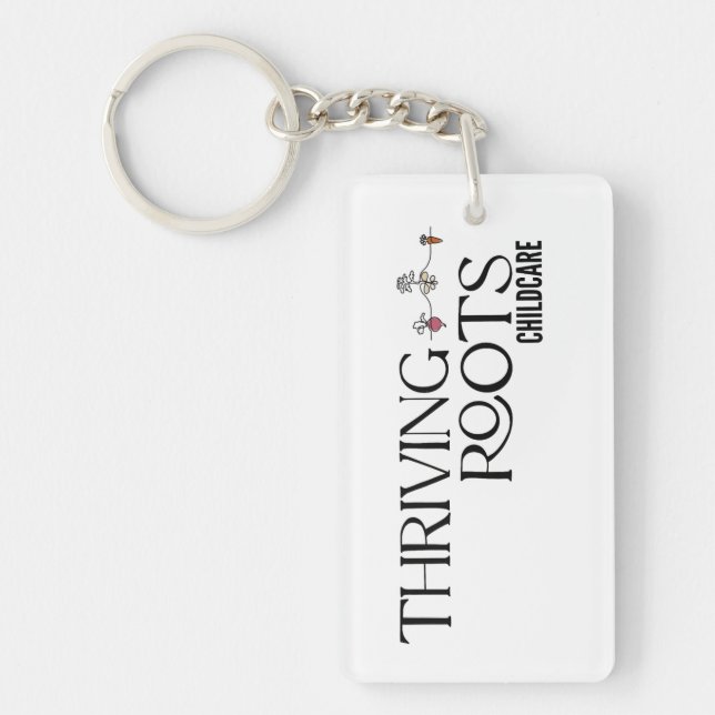 Porte-clefs Thriving Roots Mom Keychain (Devant)