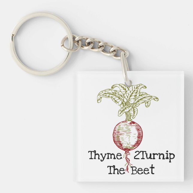 Porte-clefs Thyme 2Turnip Le Porte - clé de betteraves (Devant)